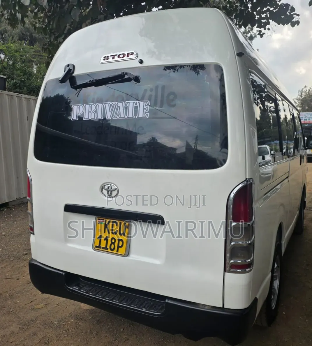 Toyota HiAce 2012 White