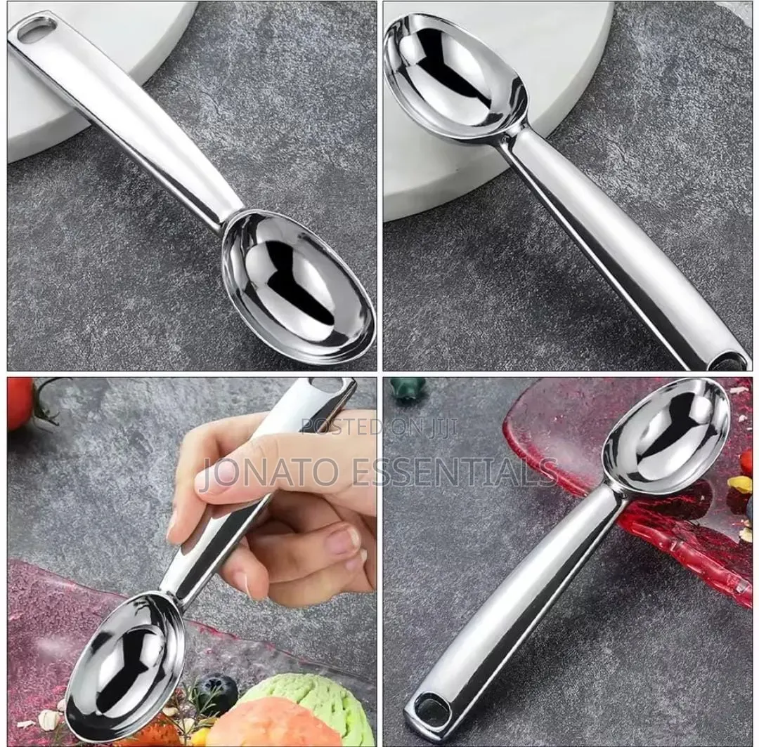 Heavy Duty Stainless Steel Ice Cream Scoop Kitchen Utensil