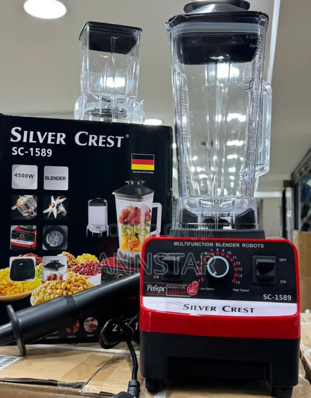 Silver Crest Commercial 2 in 1 Blenders Bl2s