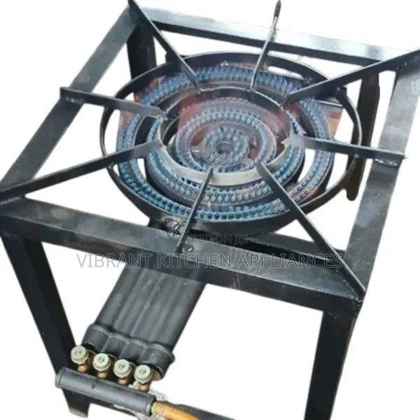 Single Mild Steel Four‐Ring Burner