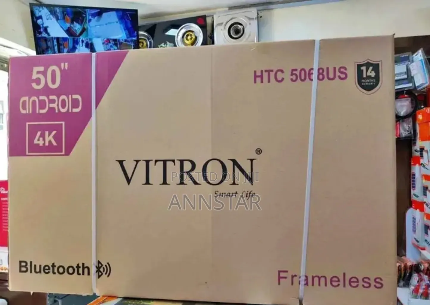 Vitron 50 Adroid Frameless Smart TV