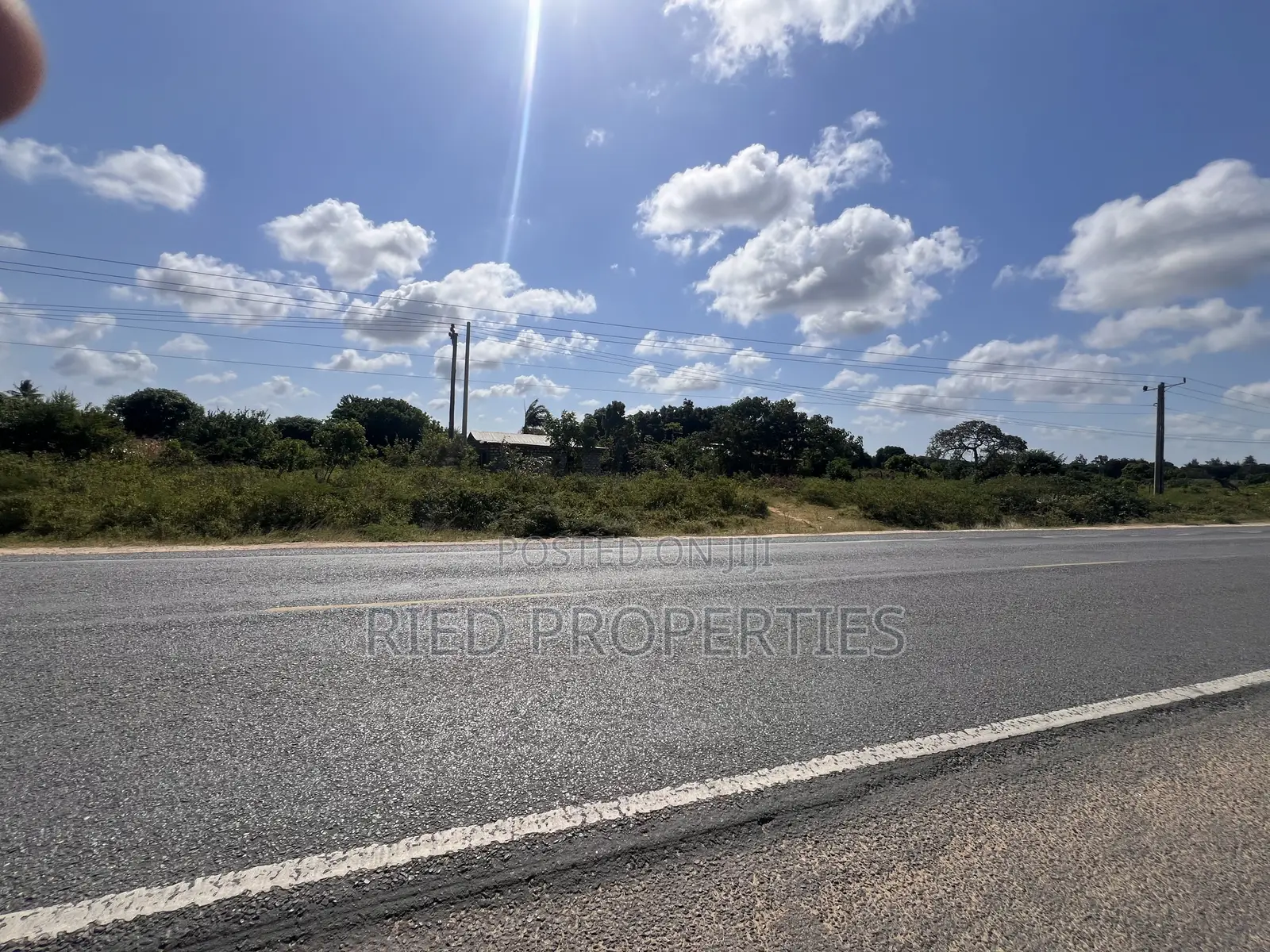2 Acres in Malindi, Kilifi on the Tarmac Road for Sale