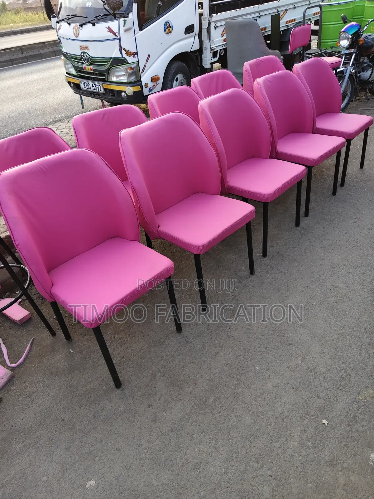 Restaurant Chairs Pink