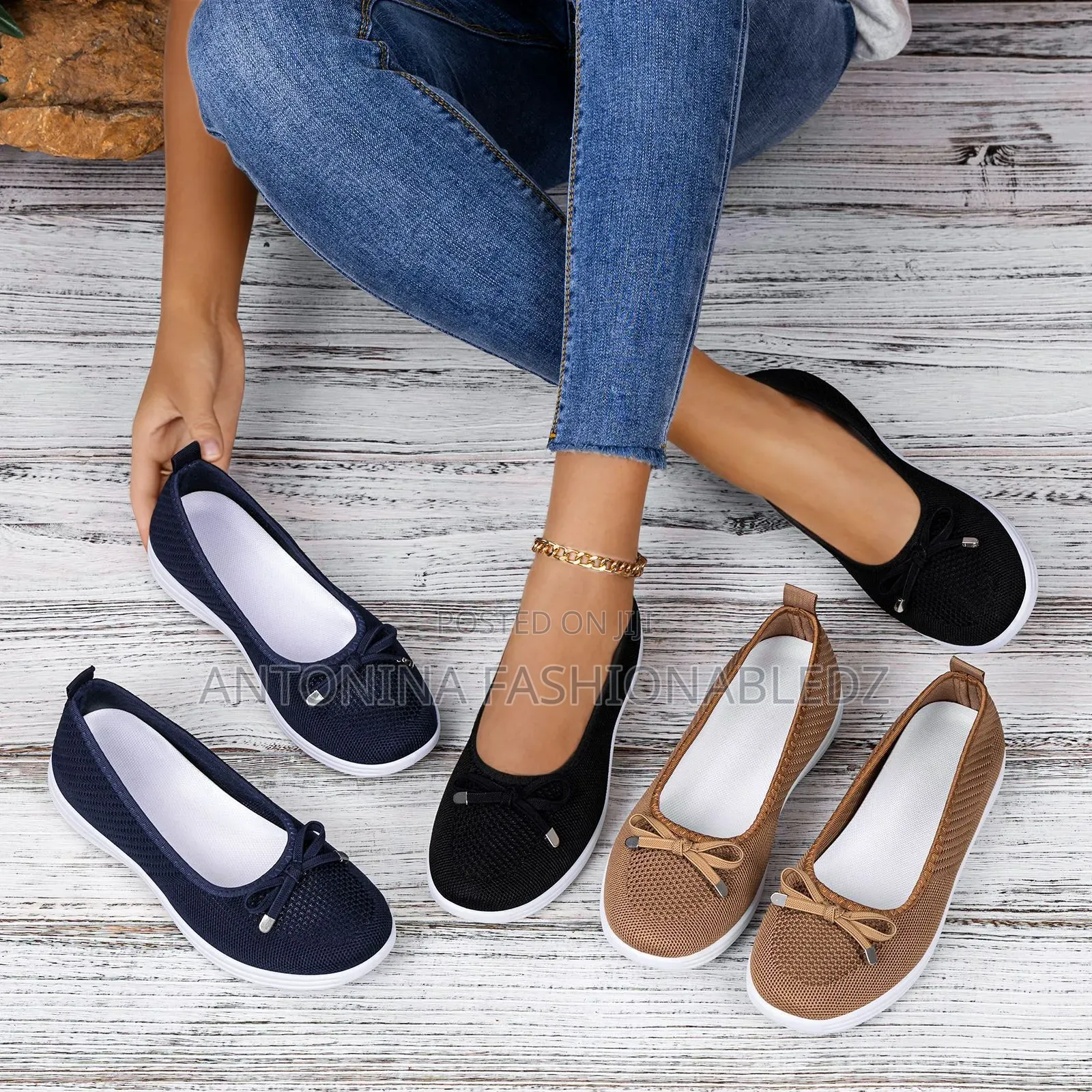 Ladies Ballet Breathable Shoes