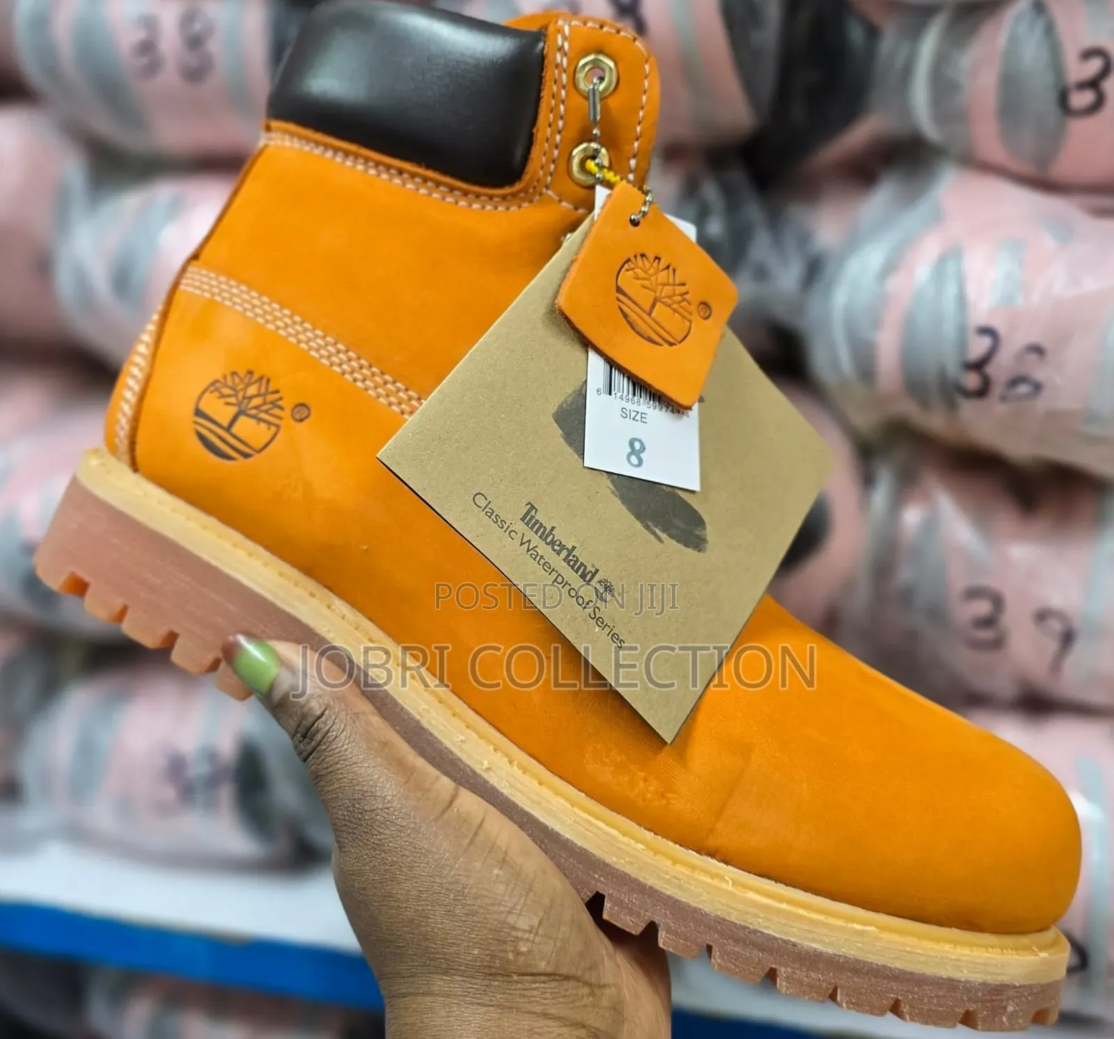 Brown Timberland High Quality Leather Boots