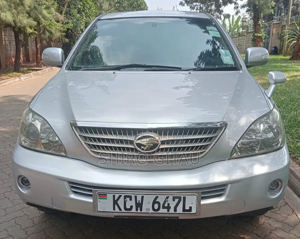 Toyota Harrier 2012 Silver