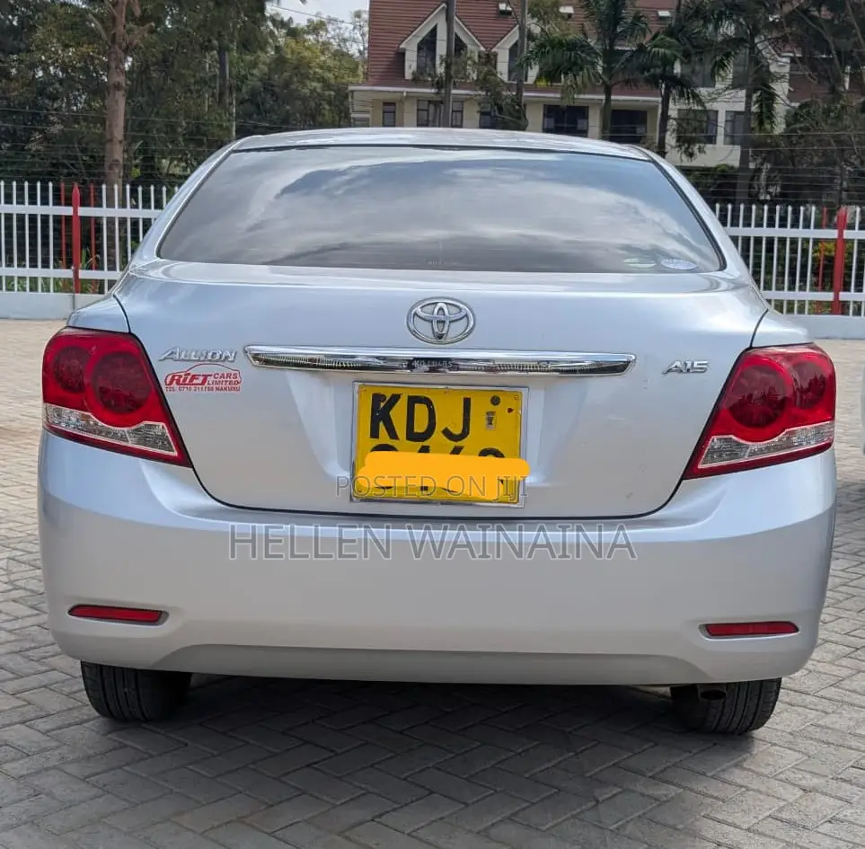 Toyota Allion 2014 Silver
