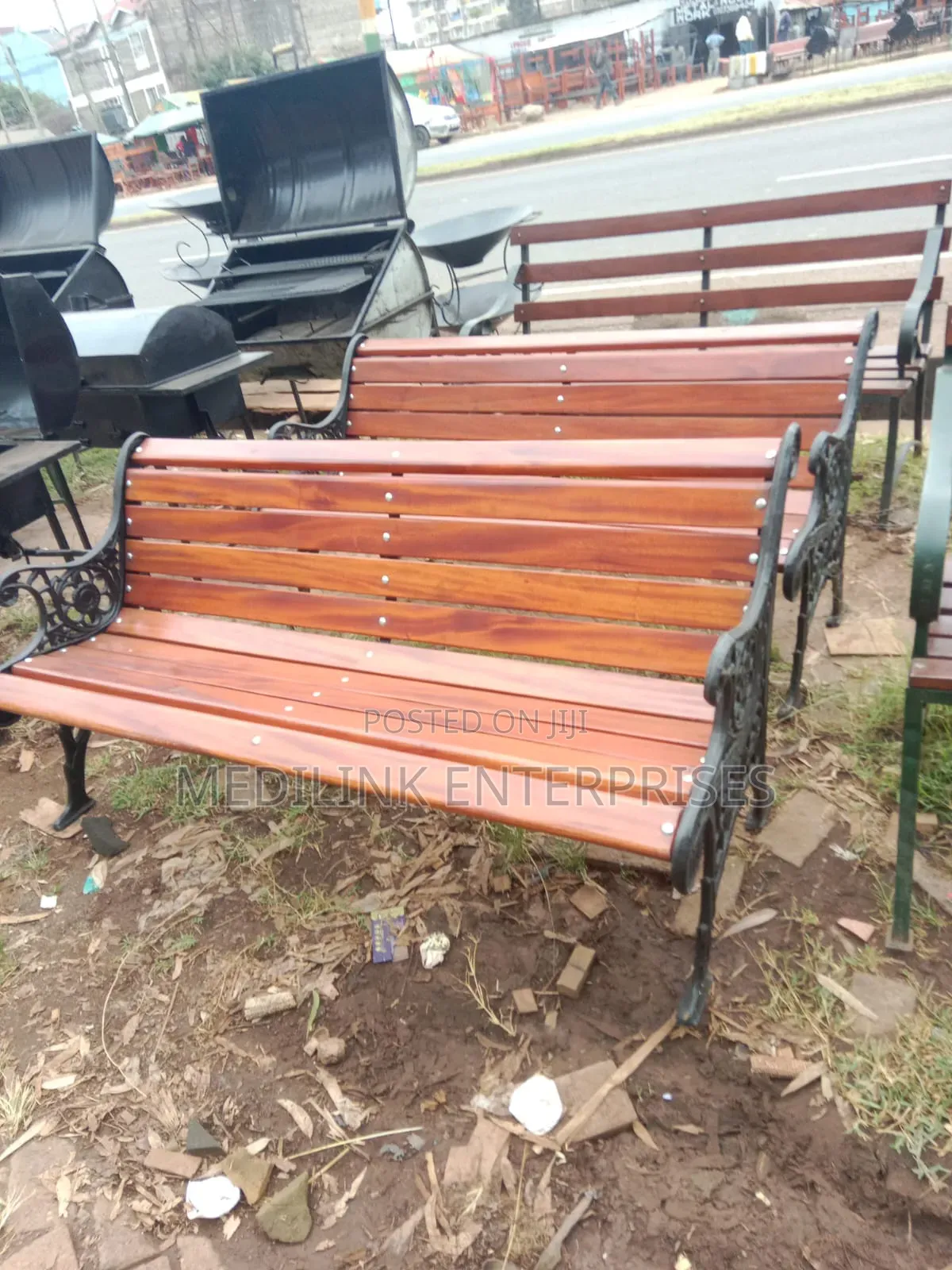 Balkans Outdoor Home Lawn Benches