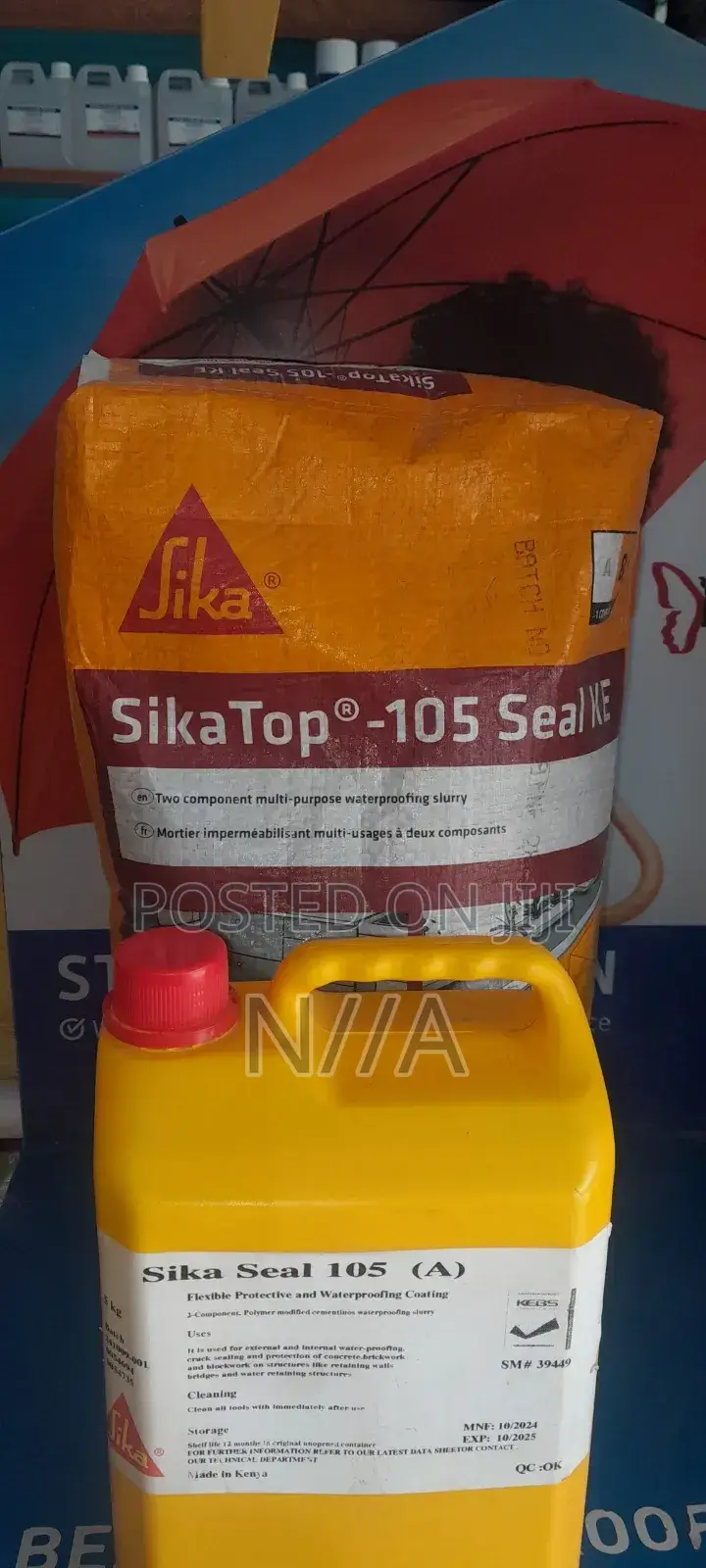 SikaSeal 105 Waterproofing Slurry (25 Kg Kit)