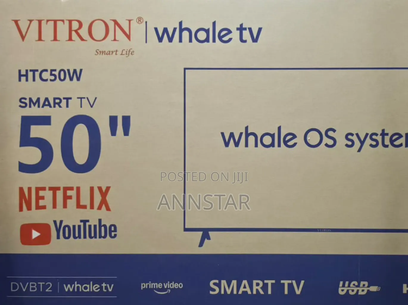 *Vitron 50" Smart Whale TV