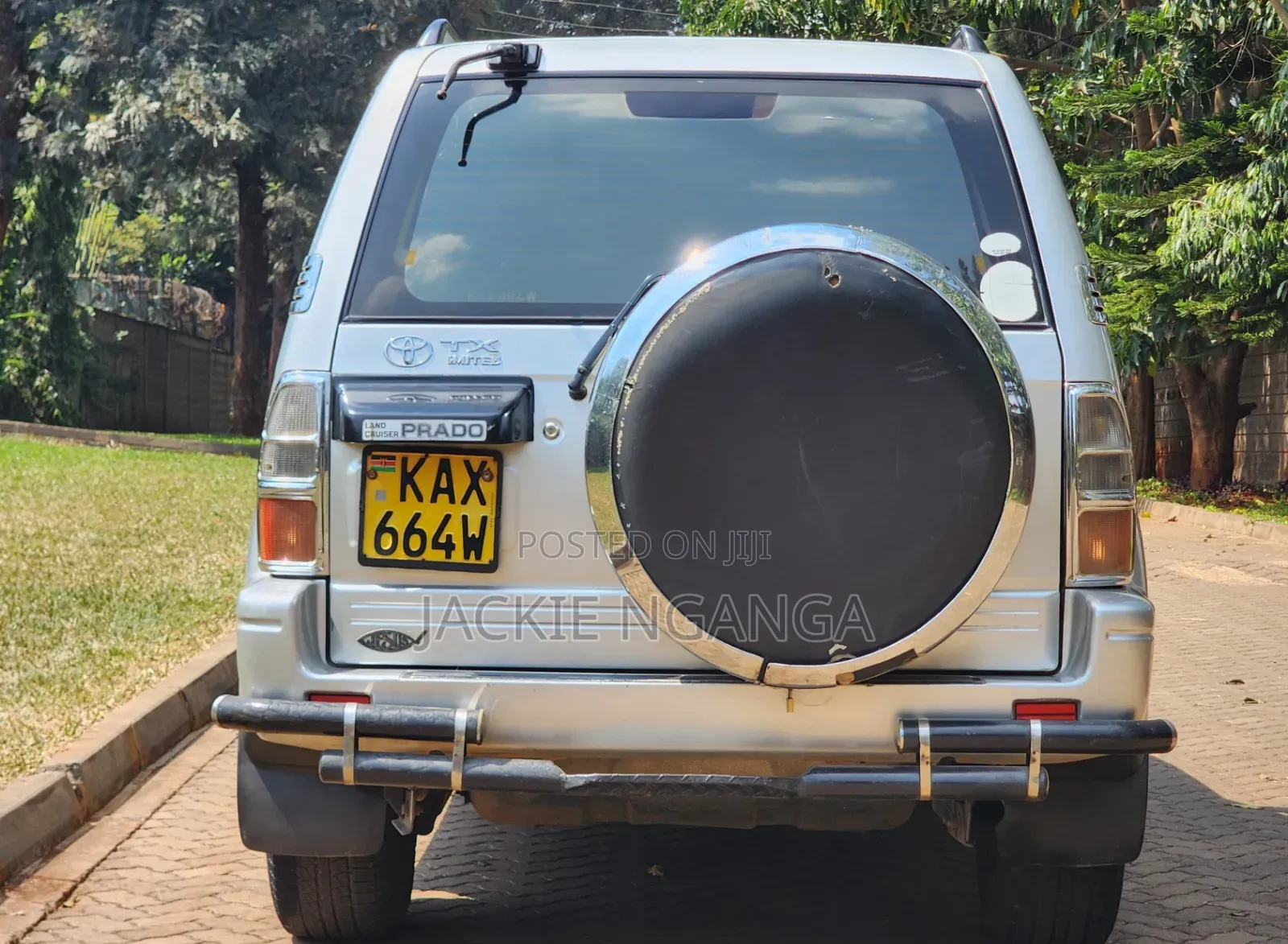 Toyota Land Cruiser Prado 2000 Silver