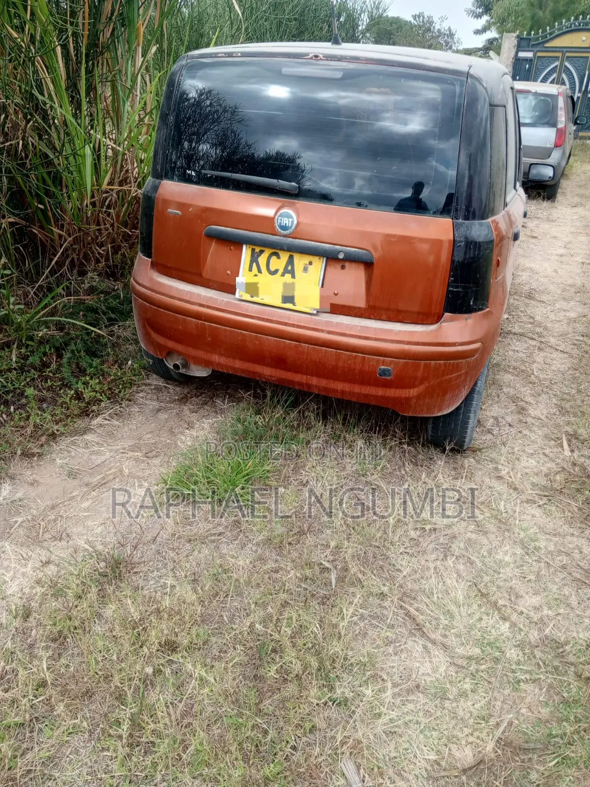 Fiat Panda 2007 Orange
