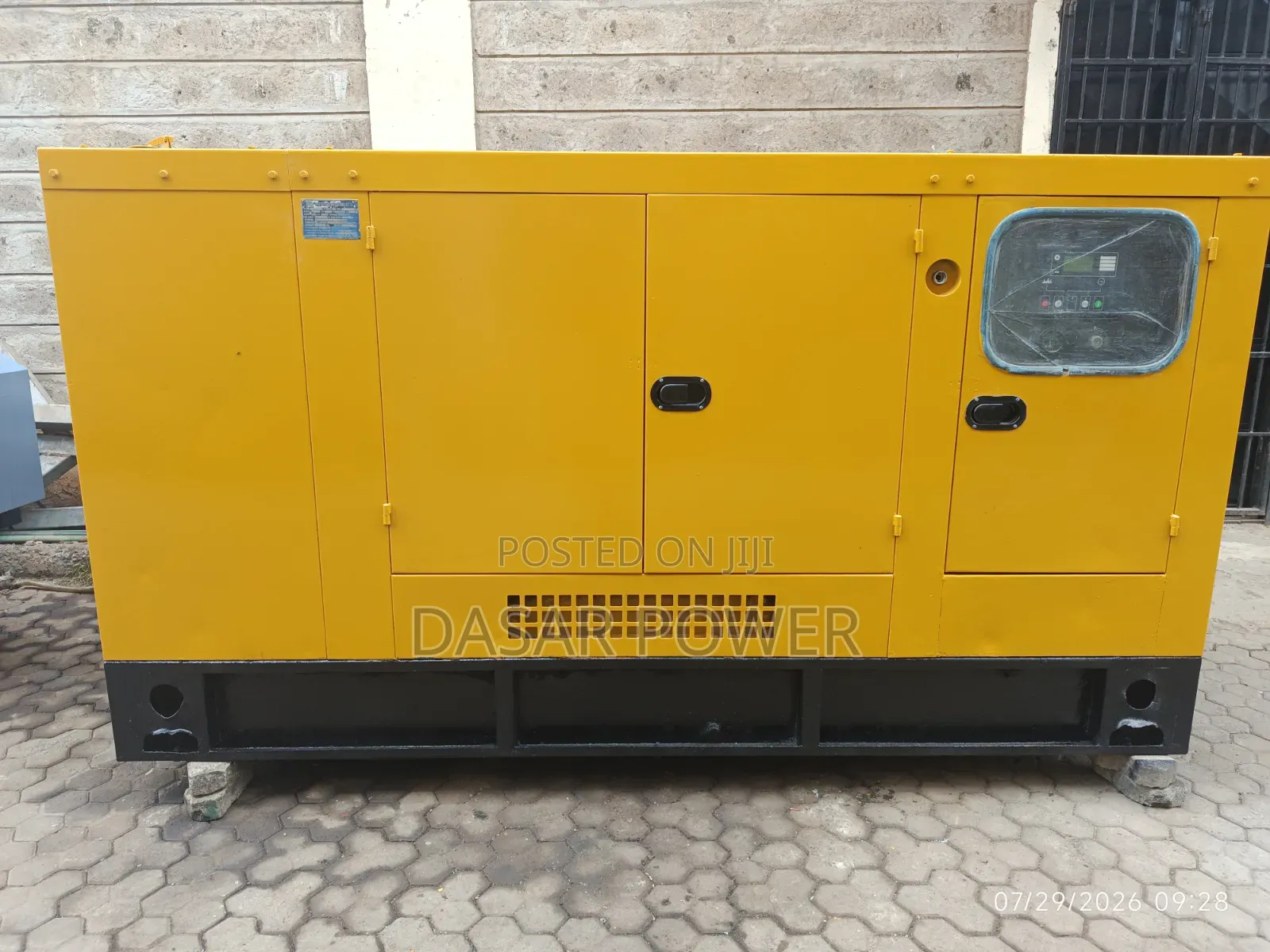 110kva 6bt Cummins Engine Generator.