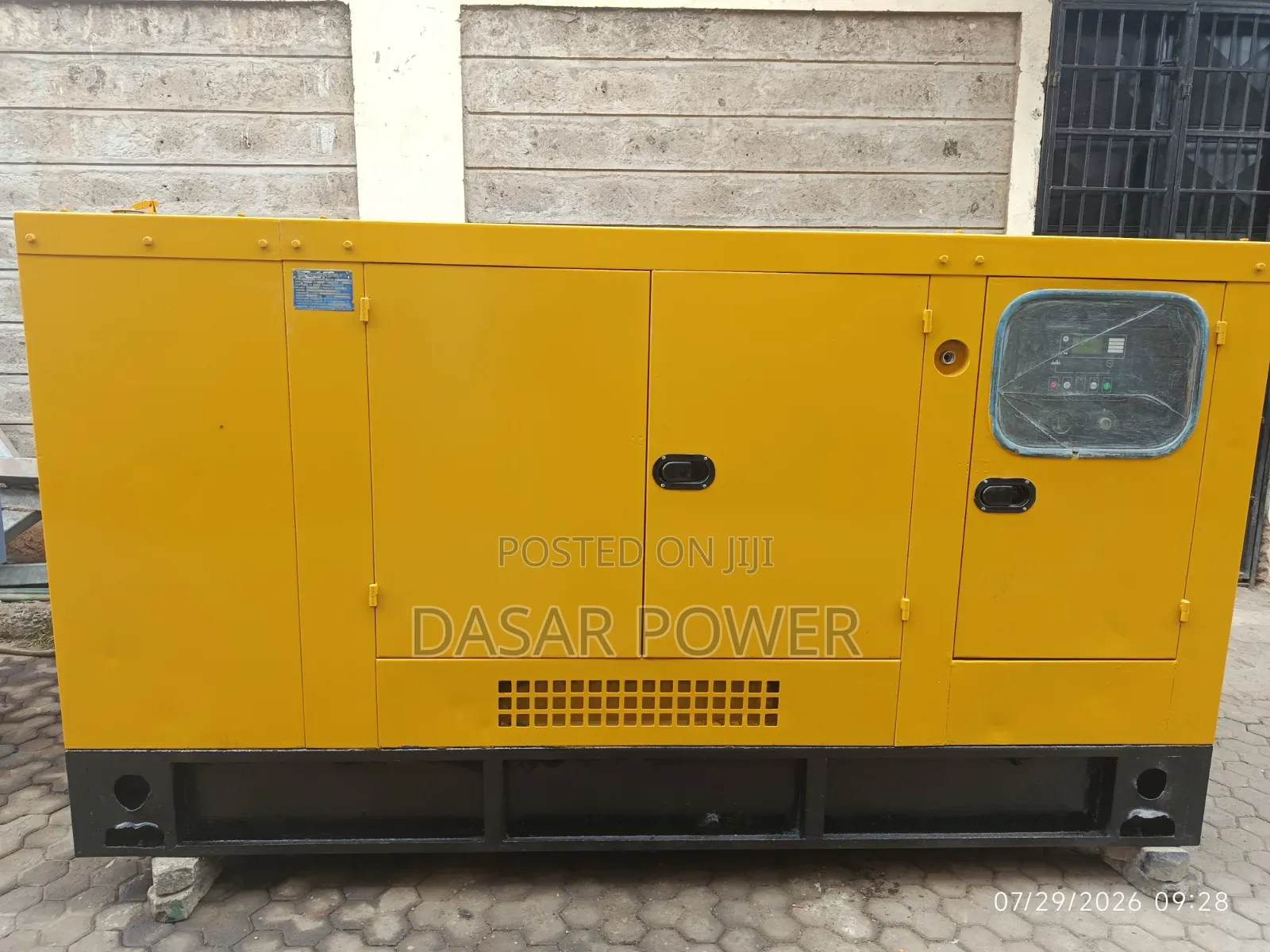 110kva 6bt Cummins Engine Generator.