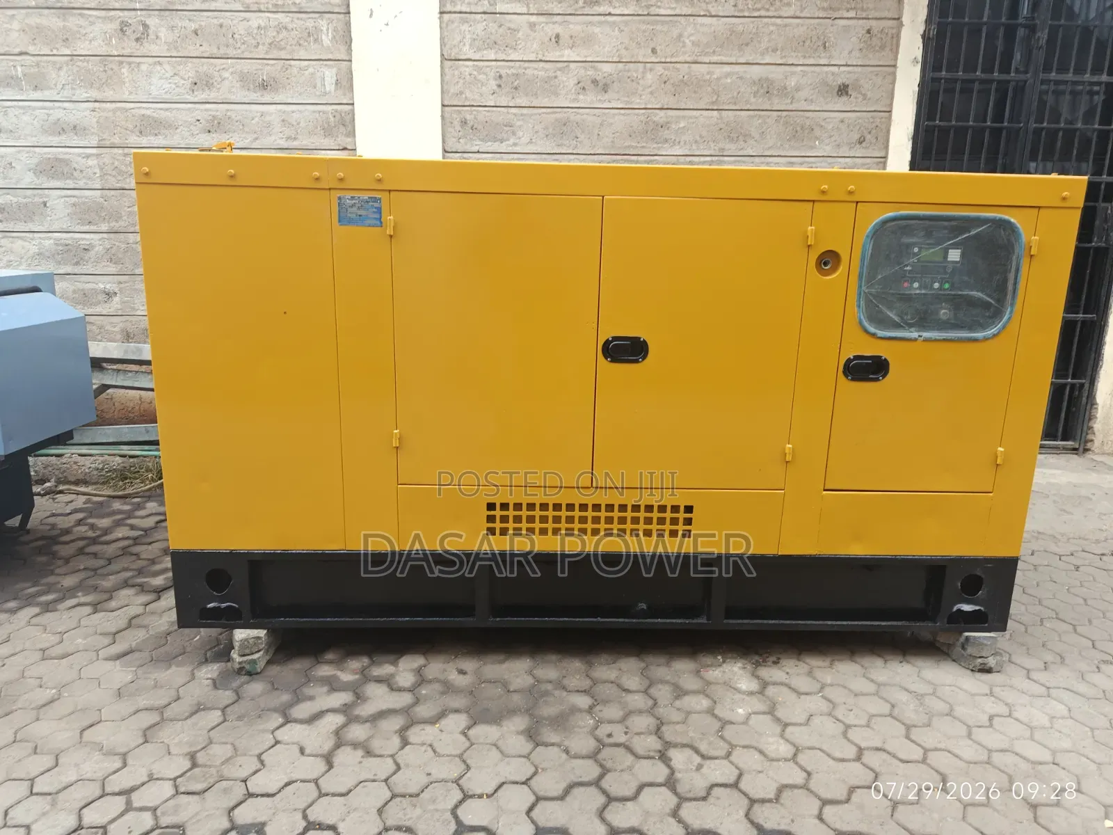 110kva 6bt Cummins Engine Generator.