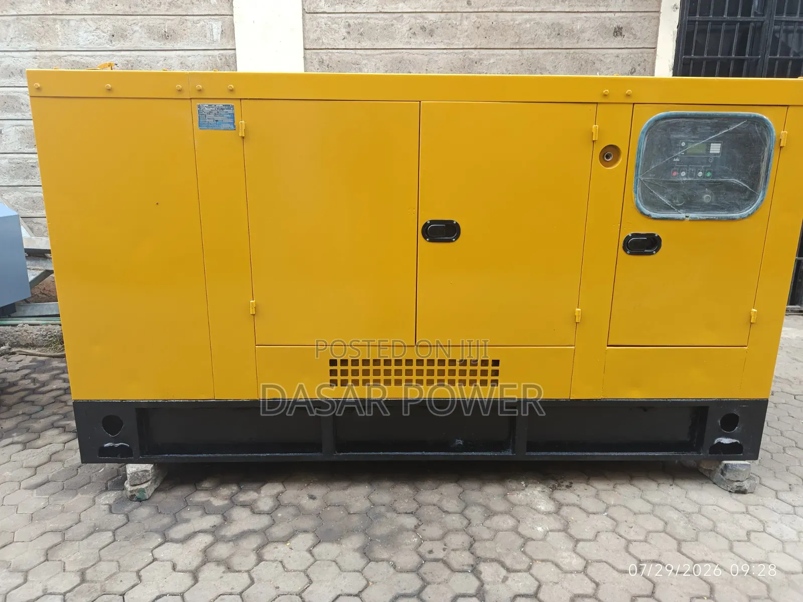 110kva 6bt Cummins Engine Generator.