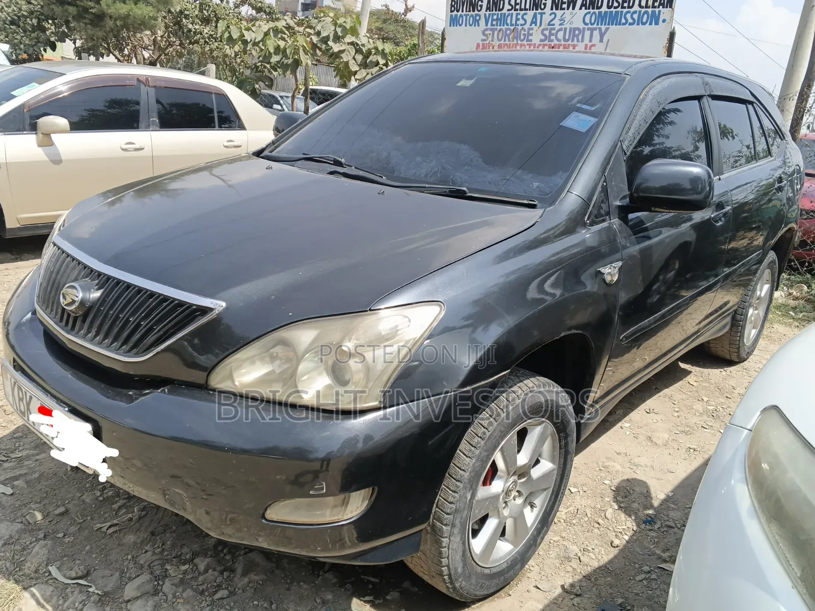 Toyota Harrier 2008 Black