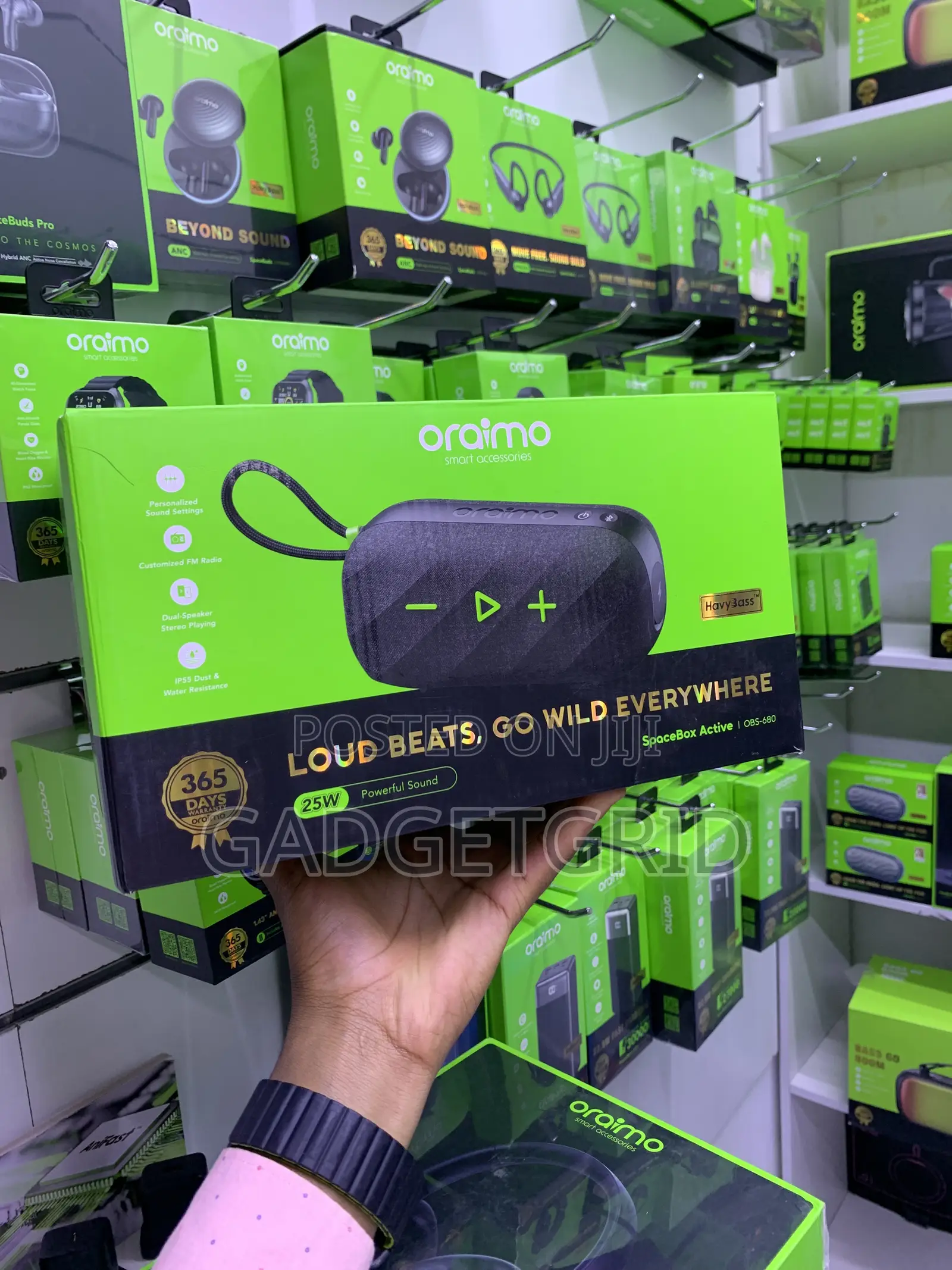 Oraimo SpaceBox Active (OBS-680) Wireless Speaker