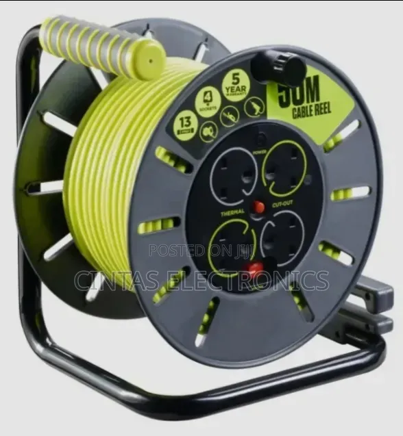 Masterplug PRO-XT 4-Gang Open Cable Reel