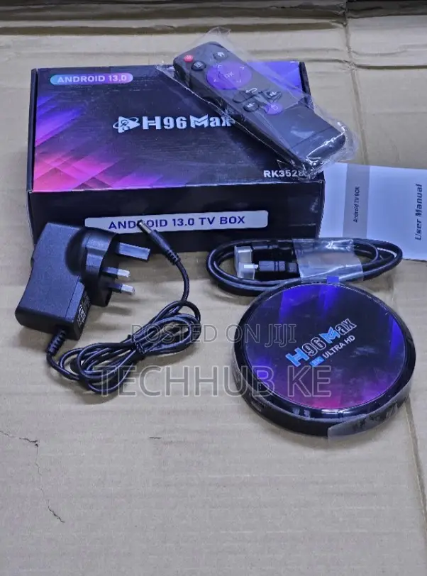 Android 13 H96 Max TV Box 4gb Ram / 32gb Rom Rk3528 Ultrahd