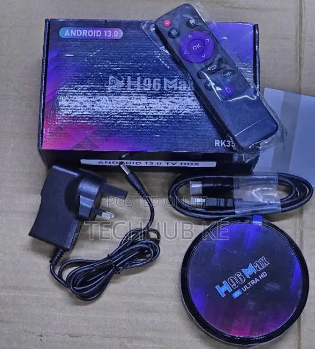 H96 Max Rk3528 TV Box 4gb Ram 32gb Rom With Streaming