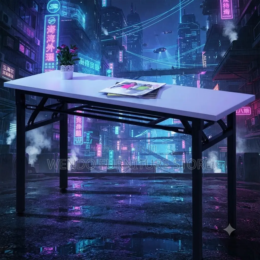 Office Desk; Foldable Home Office Meeting Comp Table