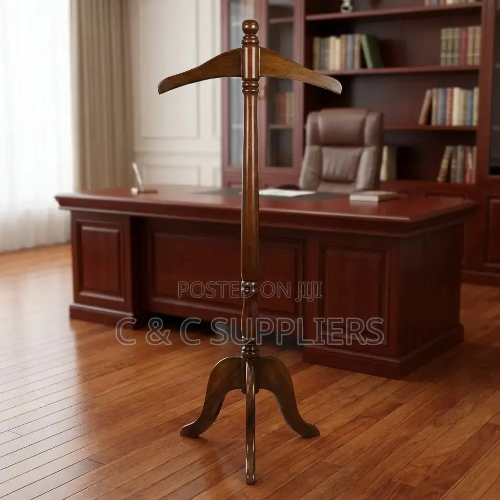 Mahogany Coat Stand.