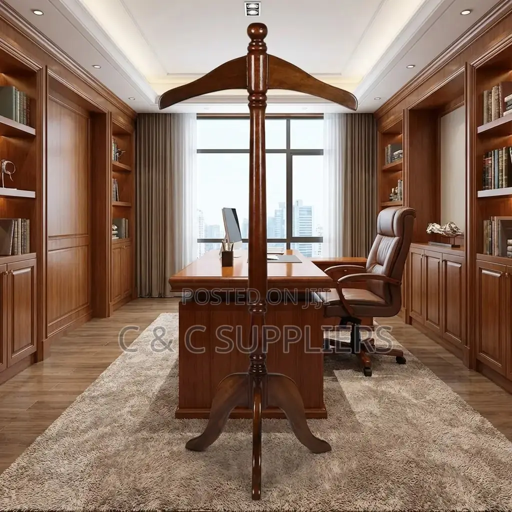 Mahogany Coat Stand.