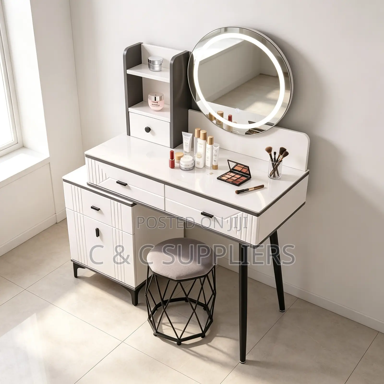 Bedroom Make Up Table With Drawers