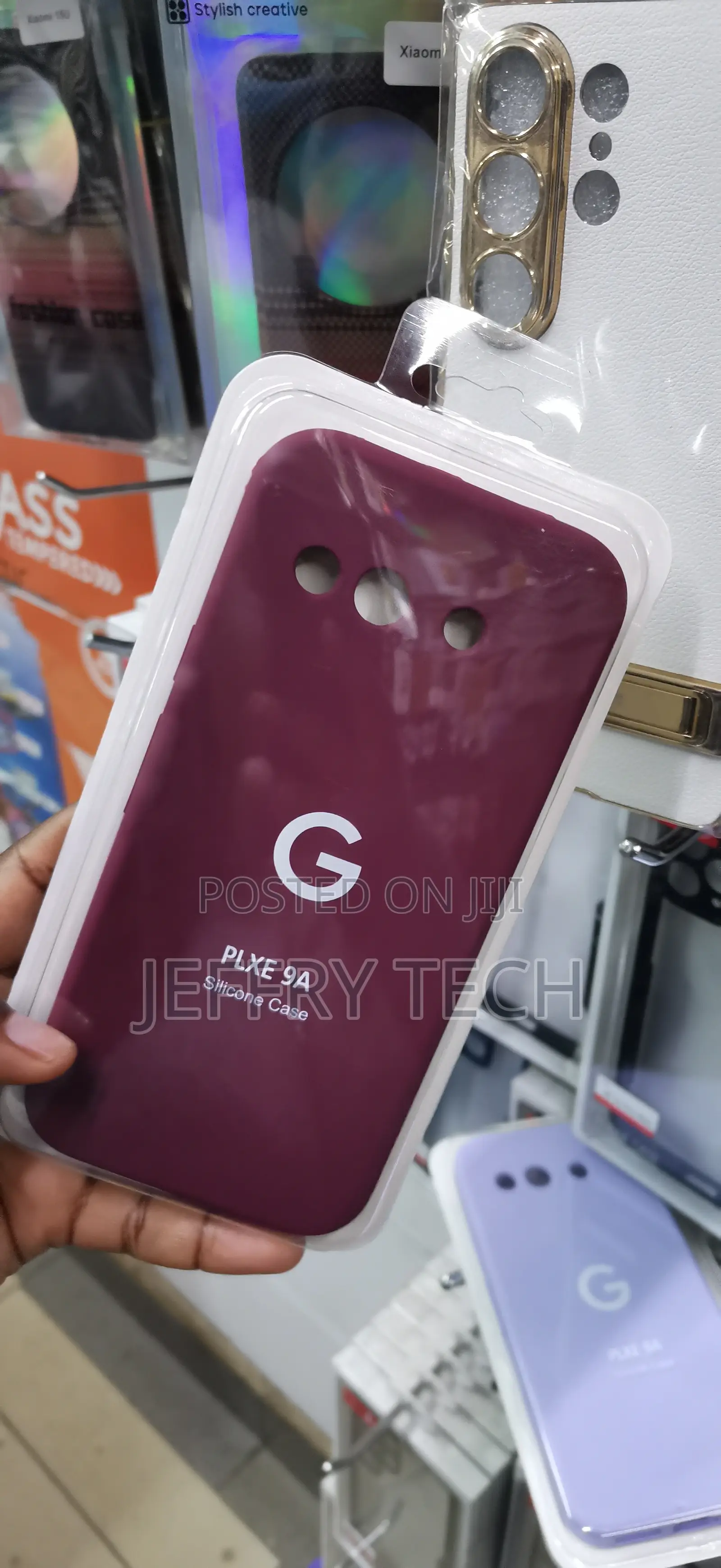 Google Pixel 9a Features the Iconic Google "G" Logo Cover