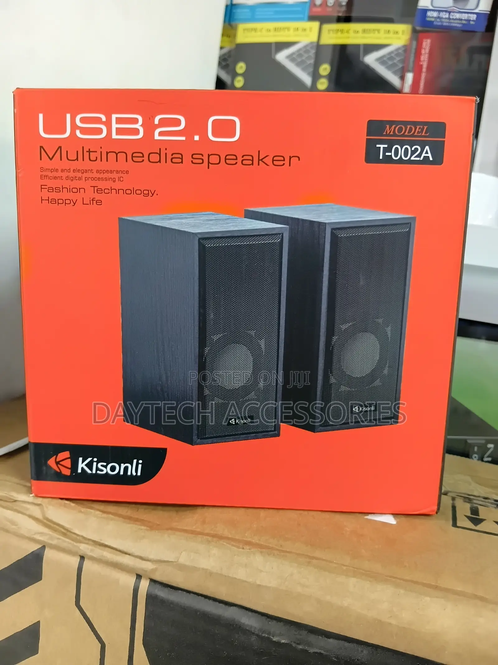 Kisonli T-002a Multimedia Speaker - Wooden