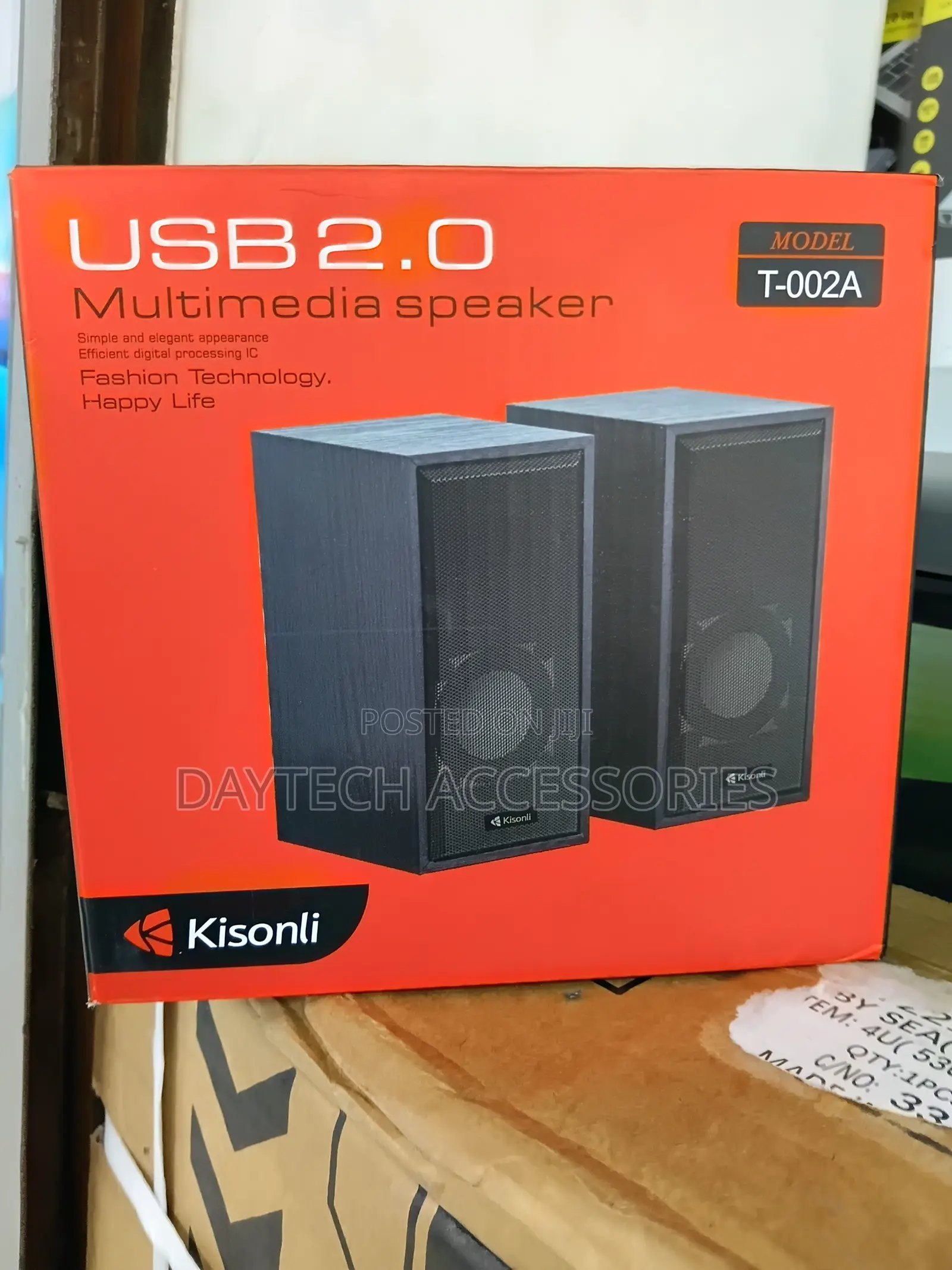 Kisonli T-002a Multimedia Speaker - Wooden