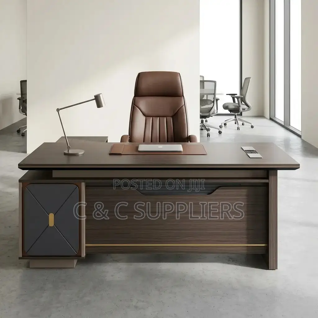 Executive Boss L-Shaped Desk-180cm