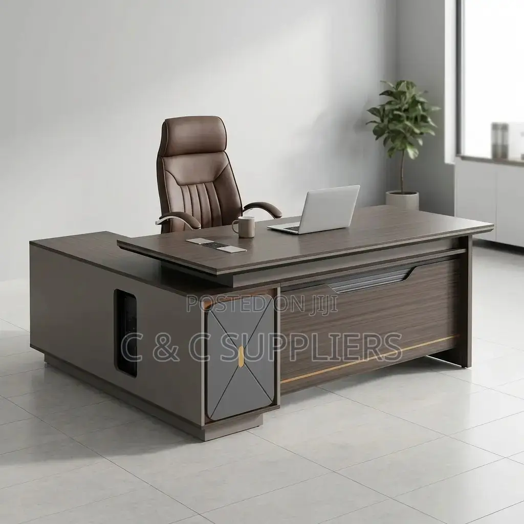 Executive Boss L-Shaped Desk-180cm