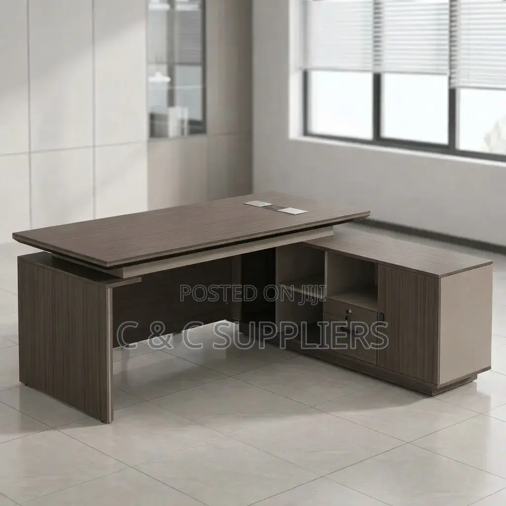 Executive Boss L-Shaped Desk-180cm