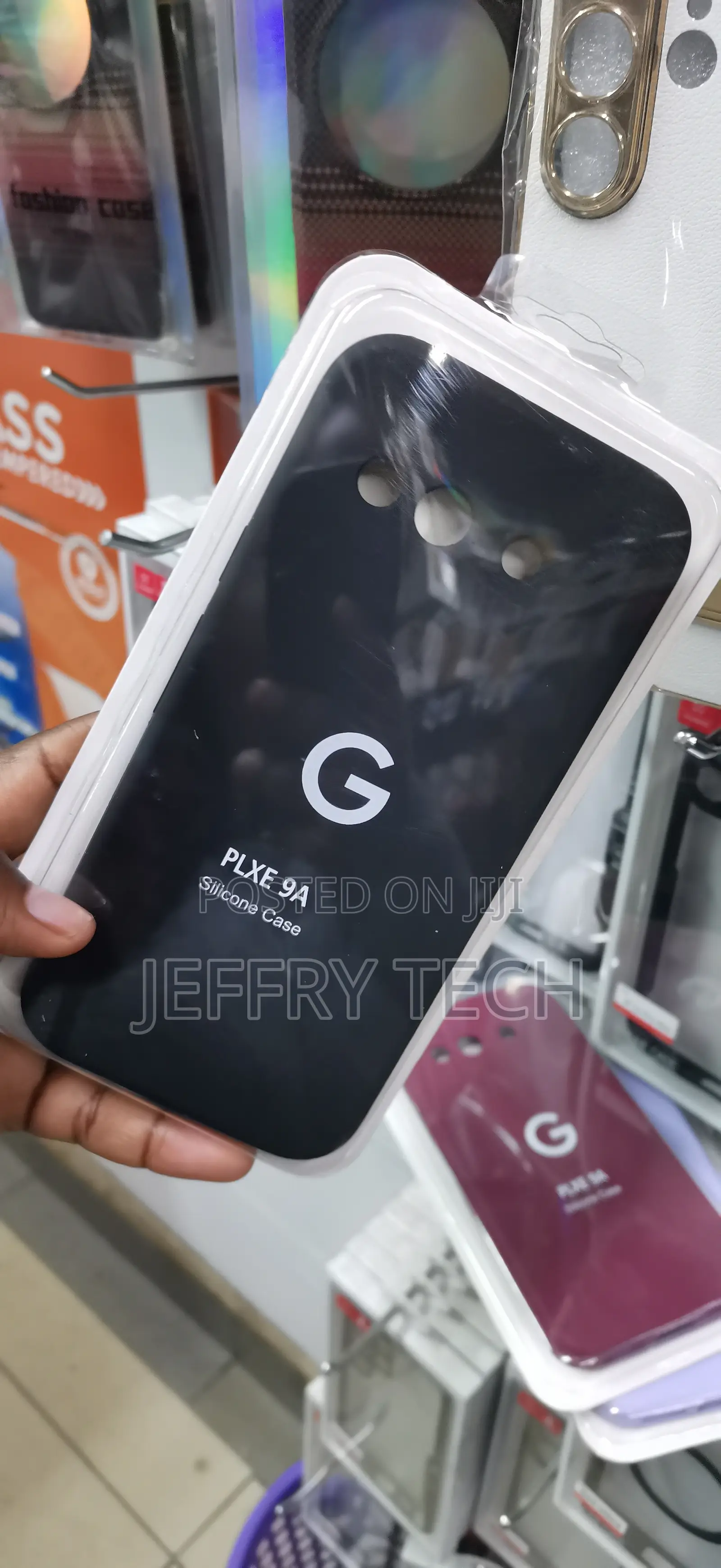 Google Pixel 9a Anti-Slip Grip and Standard Scratch Protection Cover
