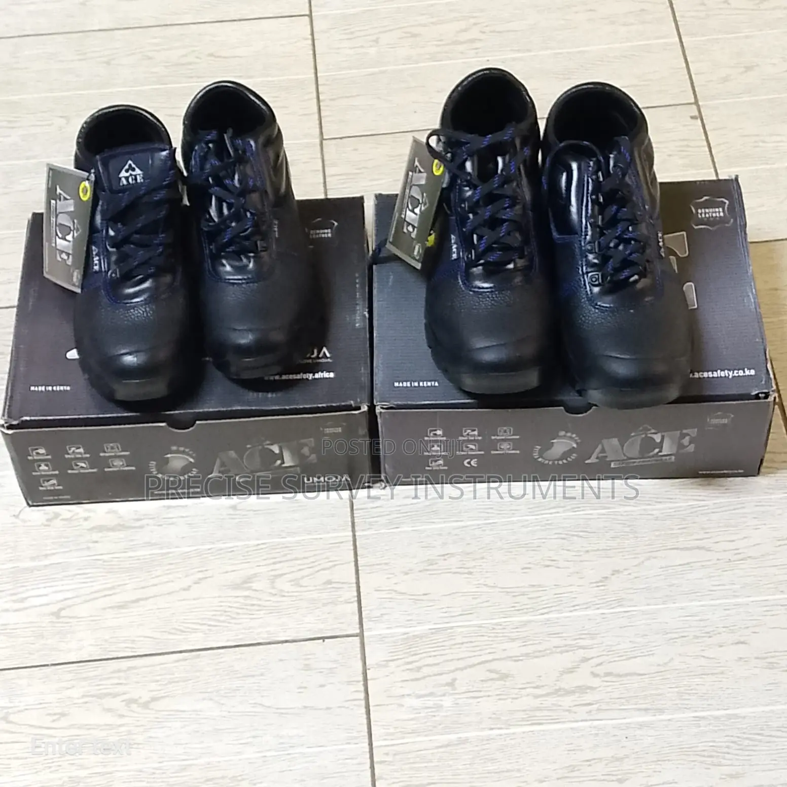 ACE Steel Toe Industrial Boots