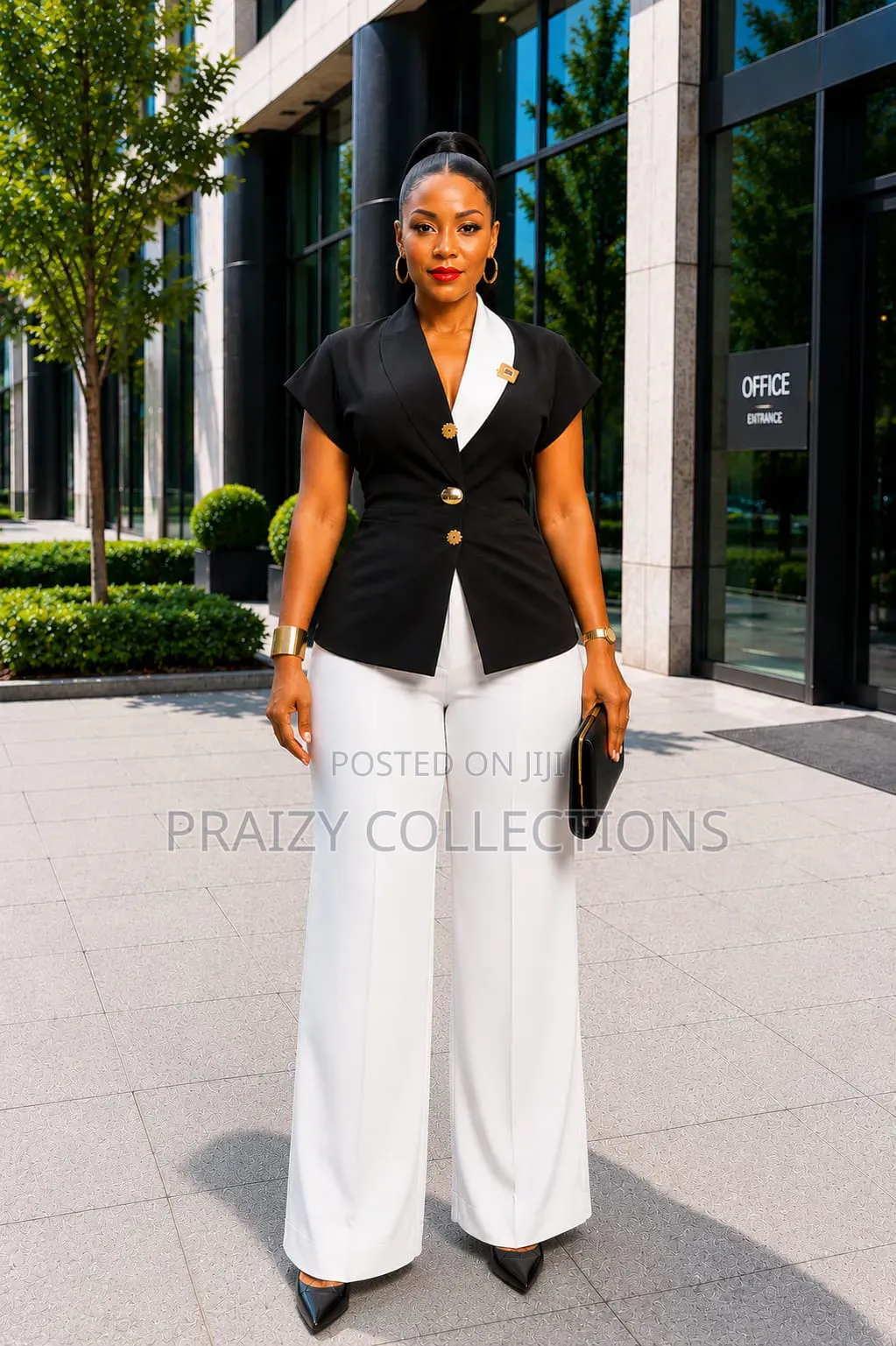 New Arrivals 
Original Zara 2pc Trouser Suit
: Size M-2xl