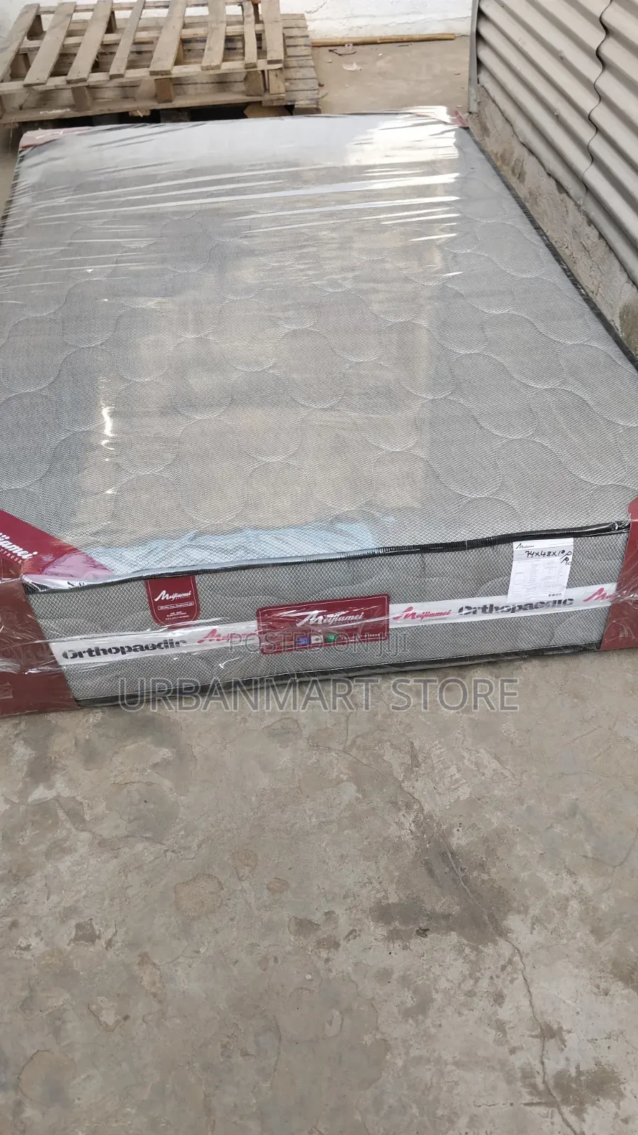Healthy Sleep Orthopedic Spring Mattress 4x6, 10 Inch