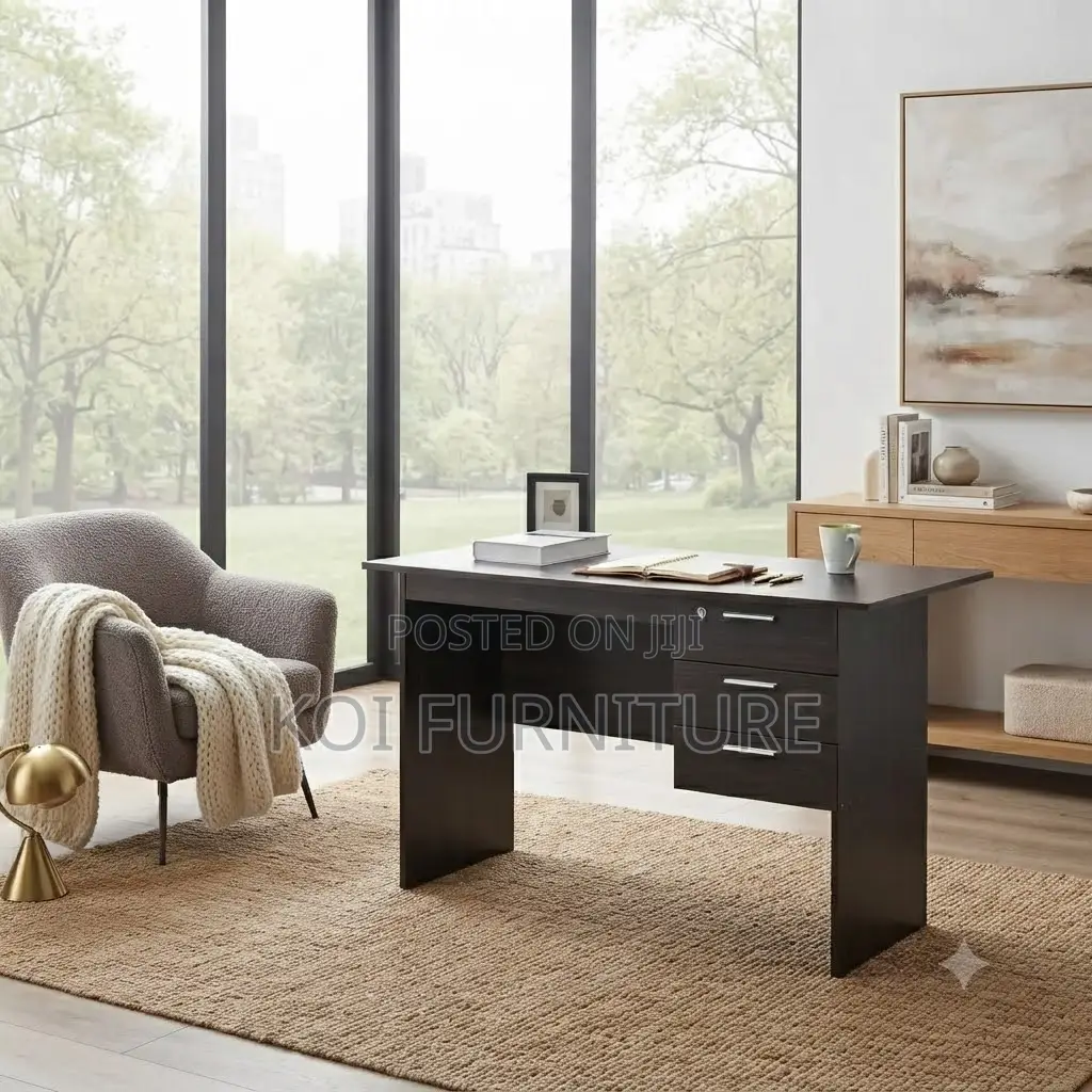 Office Desk; Home Office Clerical Gray Top Study Table