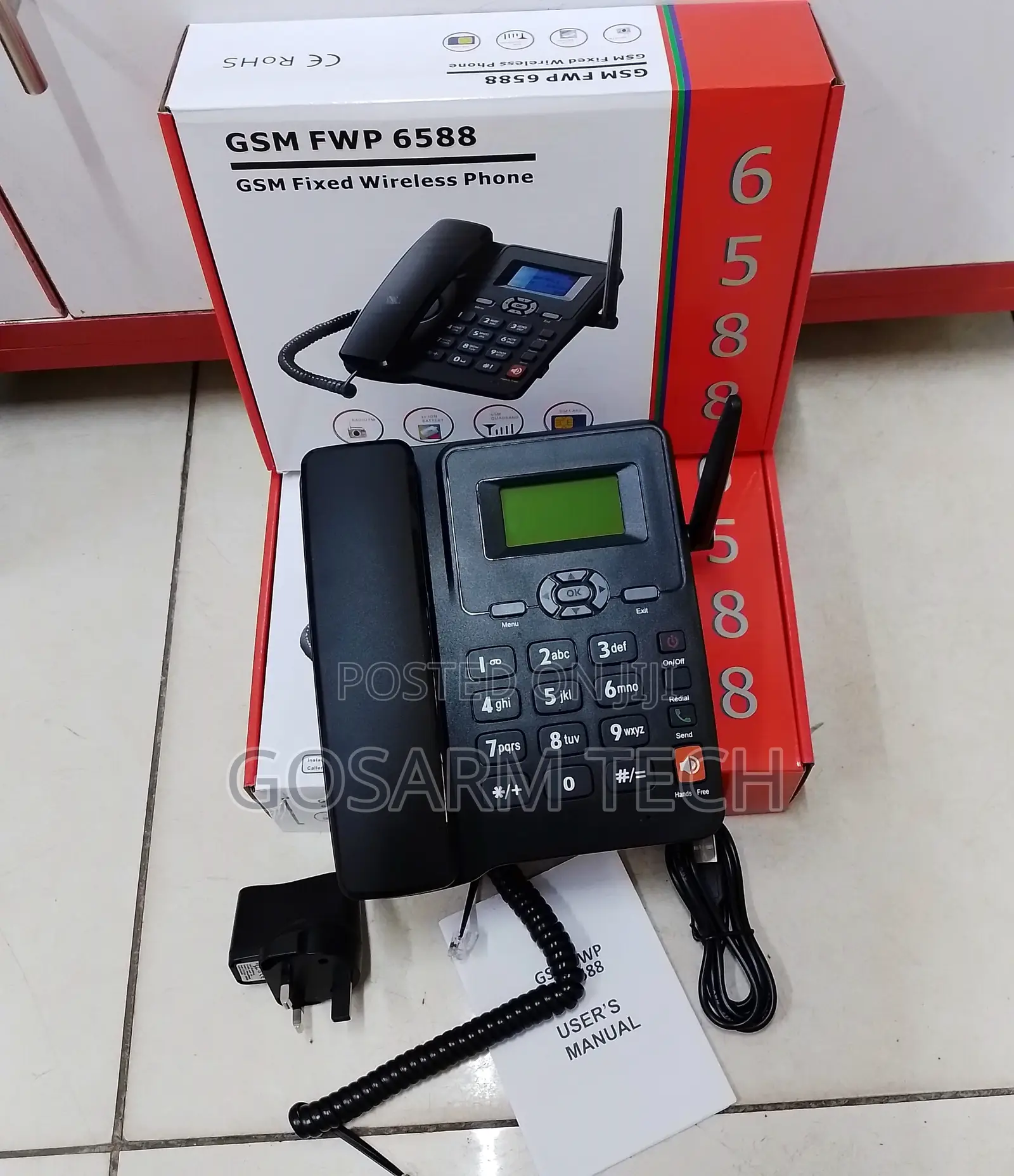 GSM FWP 6588 Deskphone-Fast Deskphone GSM Landline