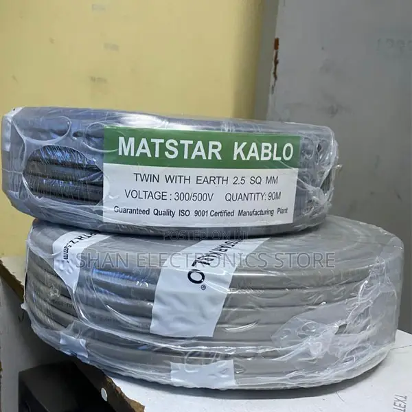 Heavy Duty Flexible PVC Insulated Moisture Resistant 2.5mm 90 M
