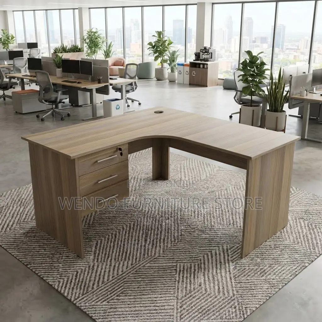 Office Desk; Curved 1200MM Home Office Study Objective Desk