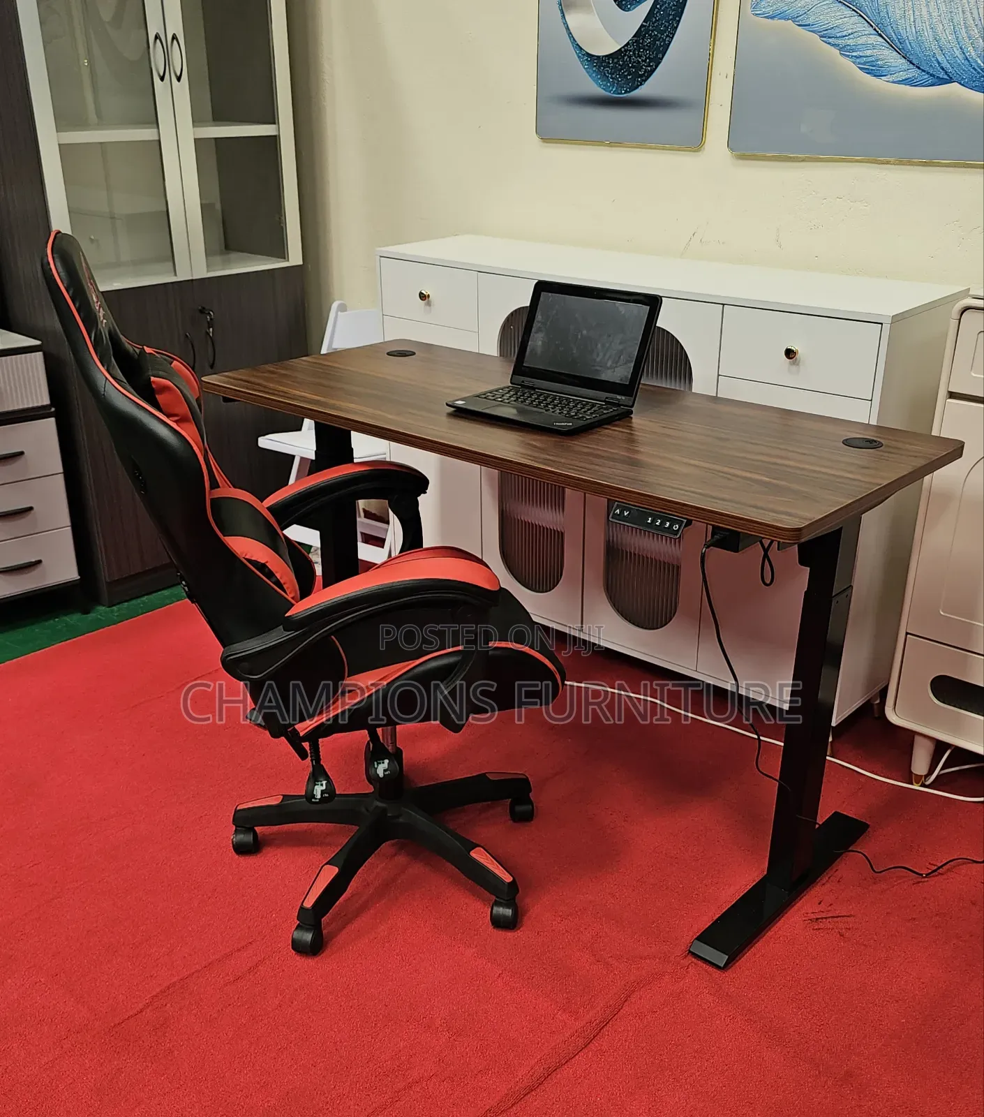 Motorised Workspace Setup