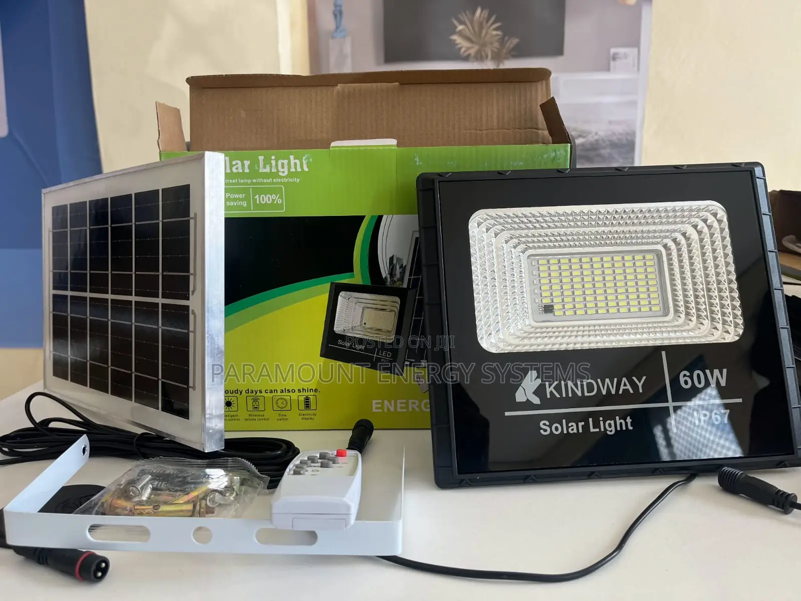 60Watts Solar Floodlights