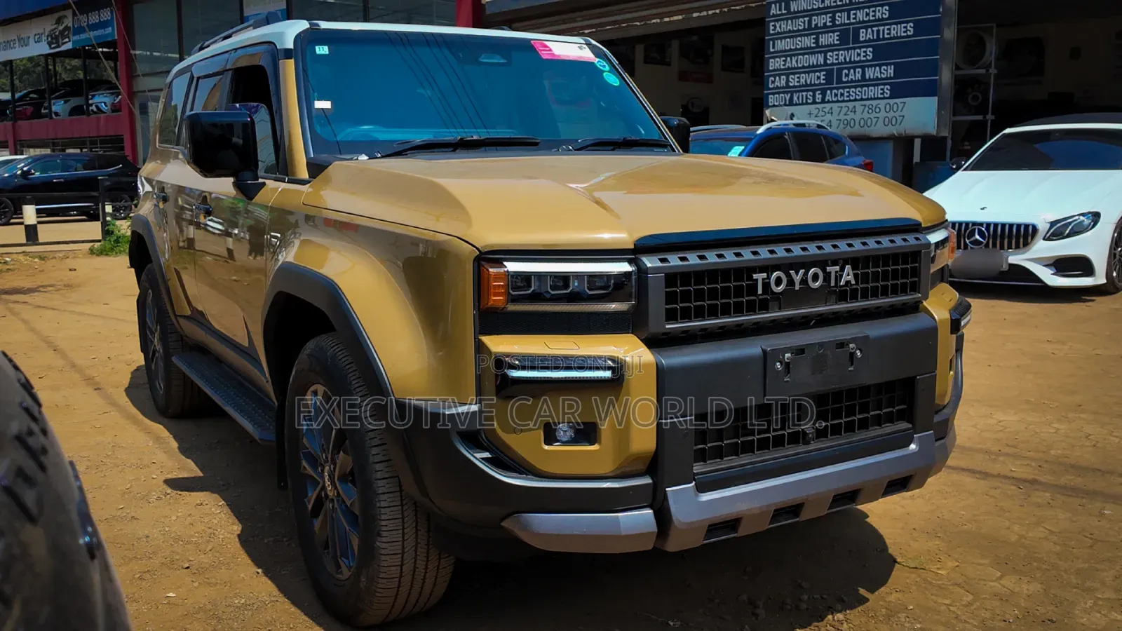 New Toyota Land Cruiser Prado 2023 Beige