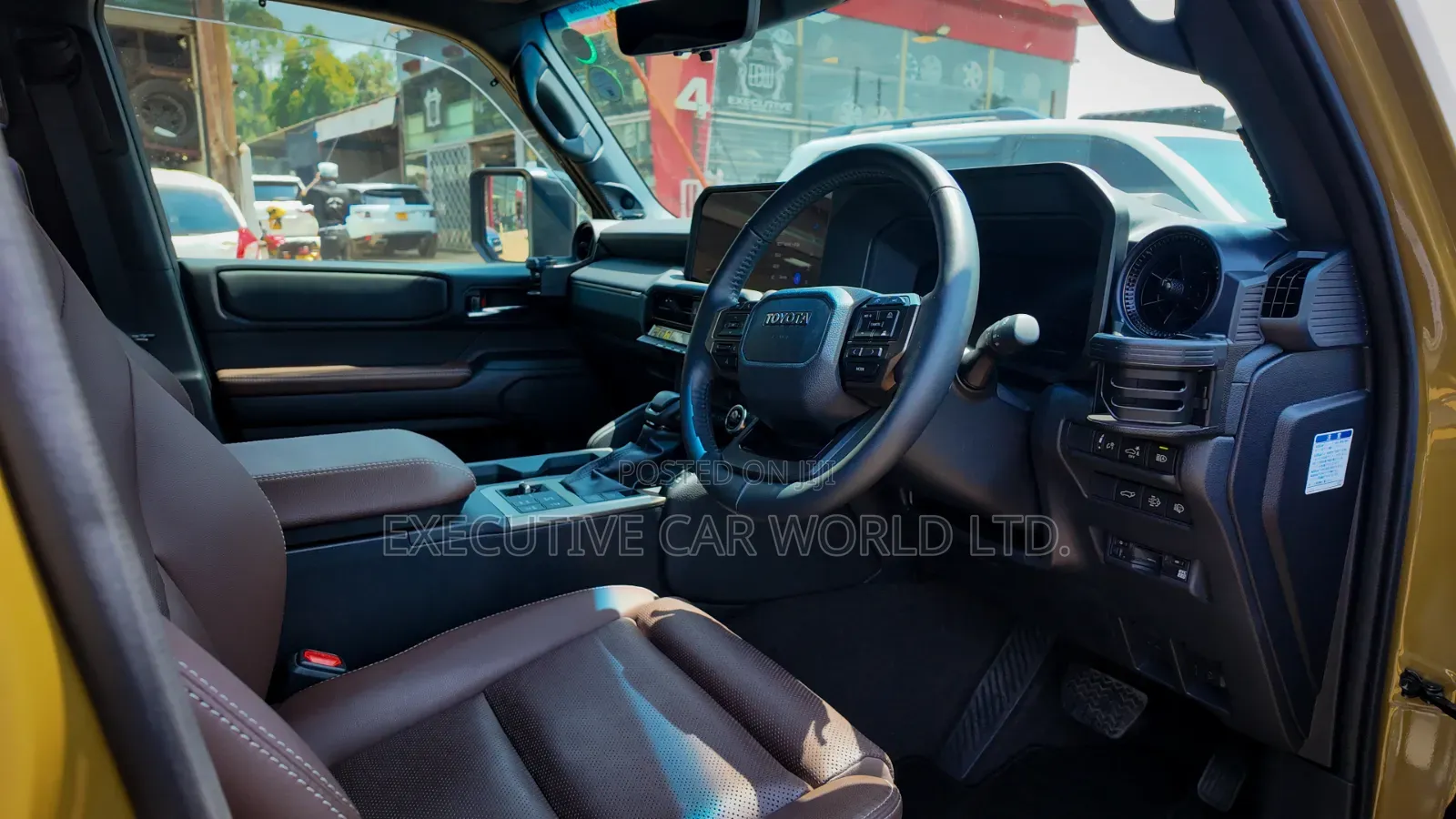 New Toyota Land Cruiser Prado 2023 Beige