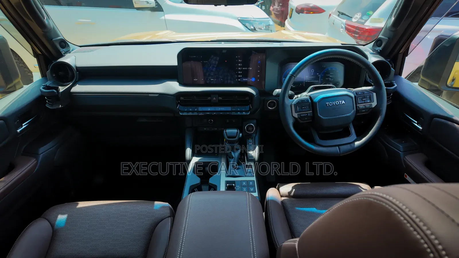 New Toyota Land Cruiser Prado 2023 Beige