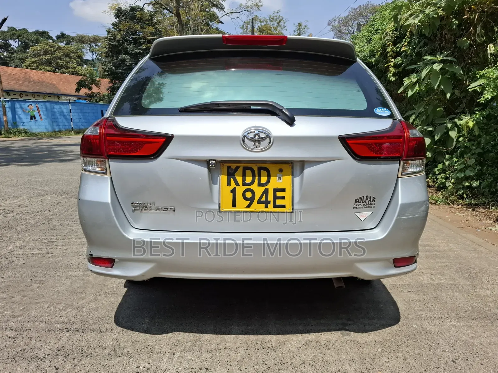 Toyota Corolla Fielder 2015 Silver