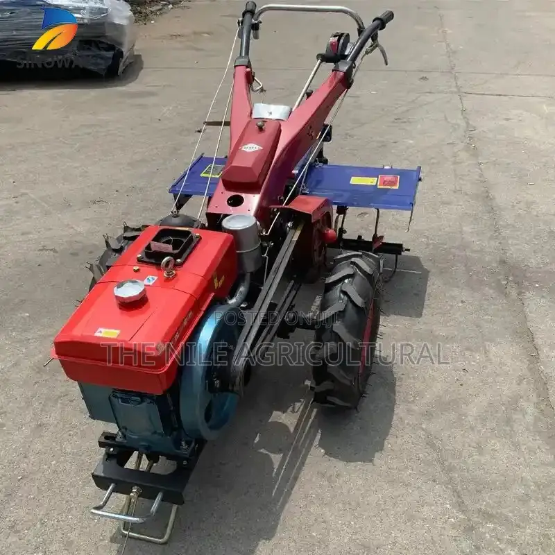 Walking Behind Tractor Diesel Engine 4x4 Walking Tractor